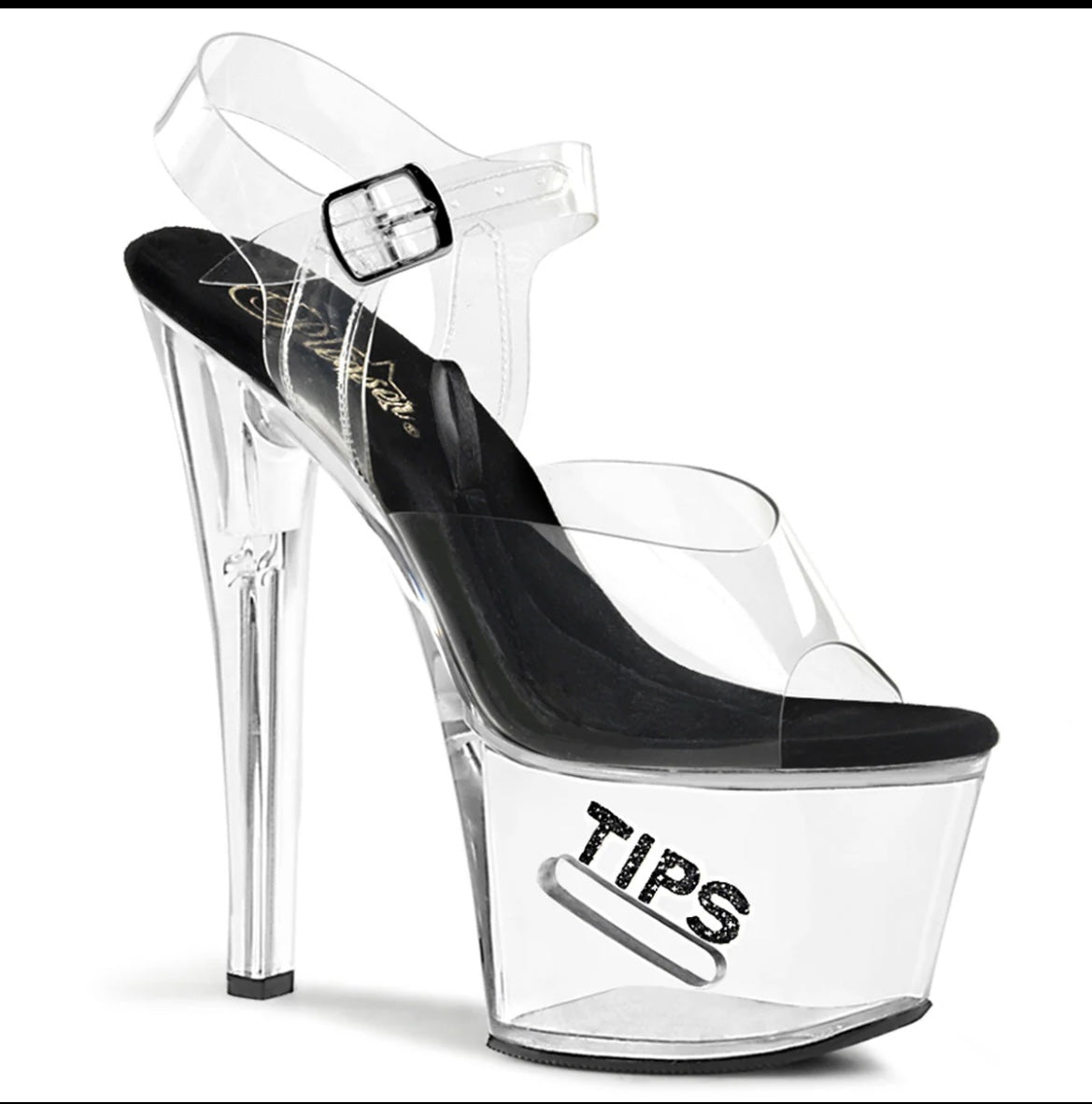 Pleaser Clear Ballerina