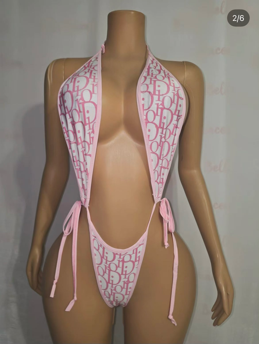 Pink Dior One Piece