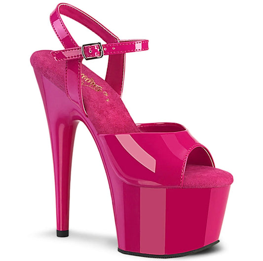 Hot Pink Pleaser Shoe