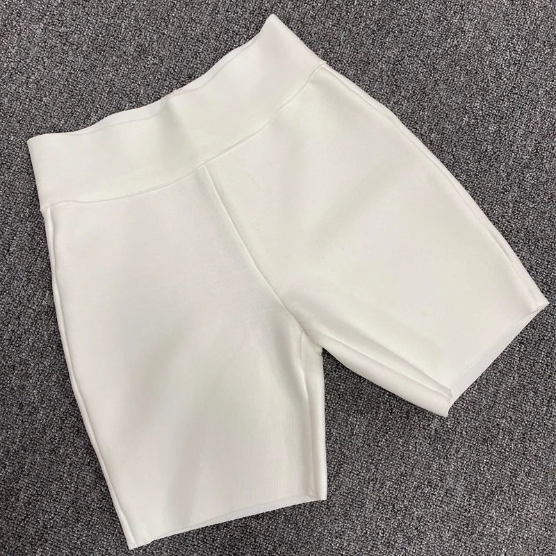 High Quality Women Sports Outfit Female Yoga Gym Fitness Black Gray White Running Rayon Bandage Shorts Pants