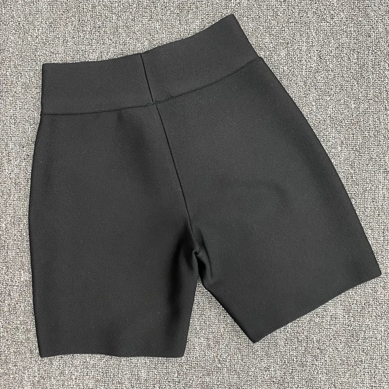 High Quality Women Sports Outfit Female Yoga Gym Fitness Black Gray White Running Rayon Bandage Shorts Pants