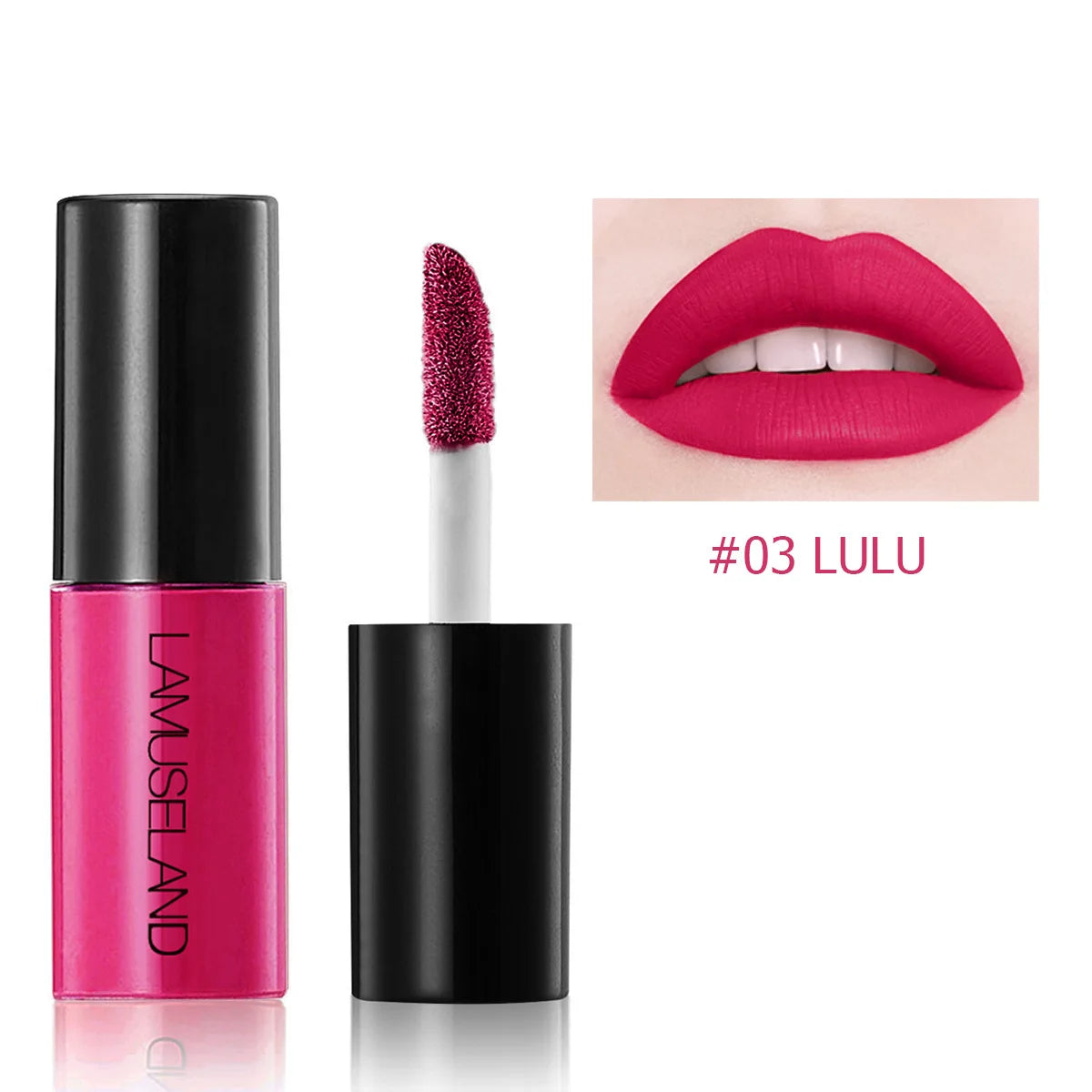 Mini 12 Colors Liquid Lip Gloss Waterproof Non-stick 24 Hours Long Lasting Velvet Matte Lipstick Lip Gloss Cosmetic Makeup Care