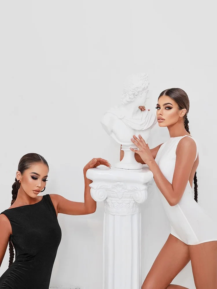 Spring Summer Professional Latin Dancing Top Sleeveless Full Back View Latin Dance Wear With Bra Black Rumba Chacha ZYM #2216