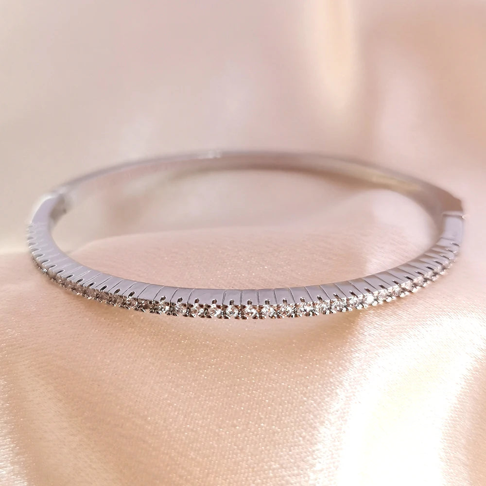 Luxury Fine Bangles Pulseras Mujer Armbanden Voor Vrouwen צמידים Bracelet Femme