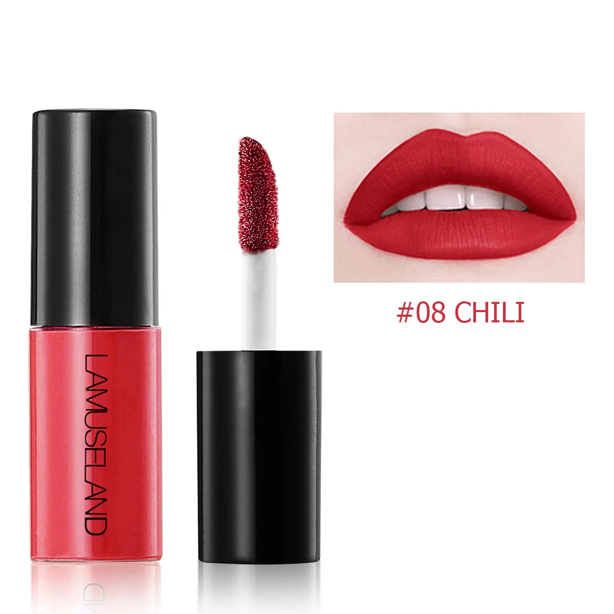 Mini 12 Colors Liquid Lip Gloss Waterproof Non-stick 24 Hours Long Lasting Velvet Matte Lipstick Lip Gloss Cosmetic Makeup Care