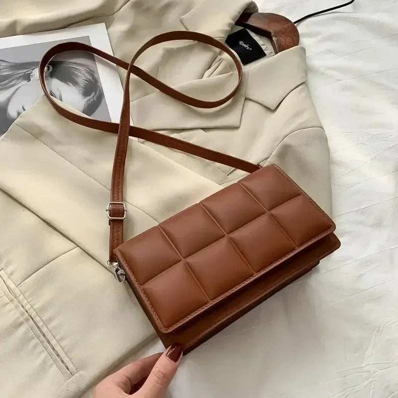 Fashion Brand Designer Women Shoulder Bag Small PU Leather Female Crossbody Bag Trend Classic Handle Handbag Women Hand Bag