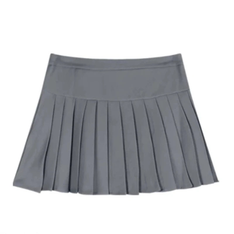 Preppy Style Elegant 3 Piece Set Women Fashion Casual Blazer Suit Female Pleated Mini Skirt + Irregular Camisole + Short Jacket